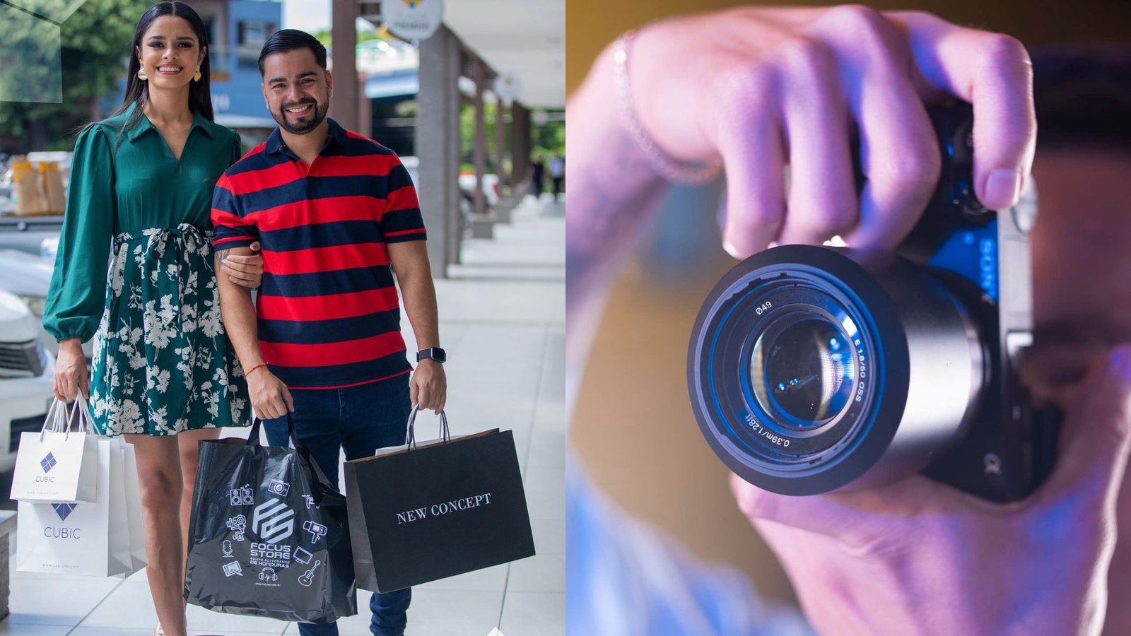 Cámaras fotográficas profesionales en Focus Store Plaza Premier Humuya.