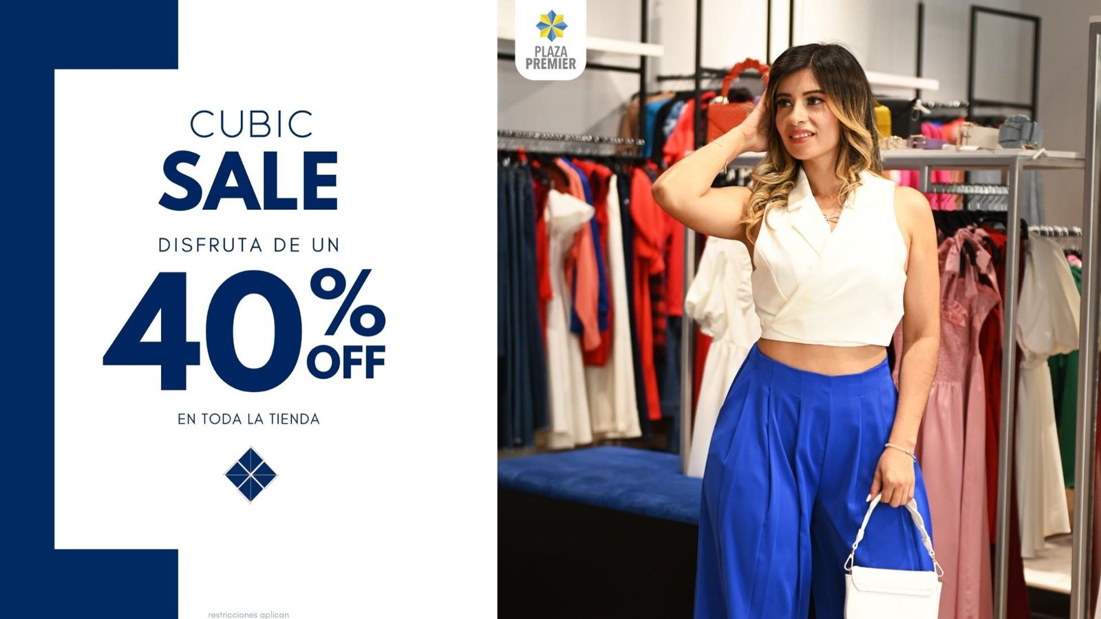 Descuentos de moda femenina en CUBIC Plaza Premier Humuya