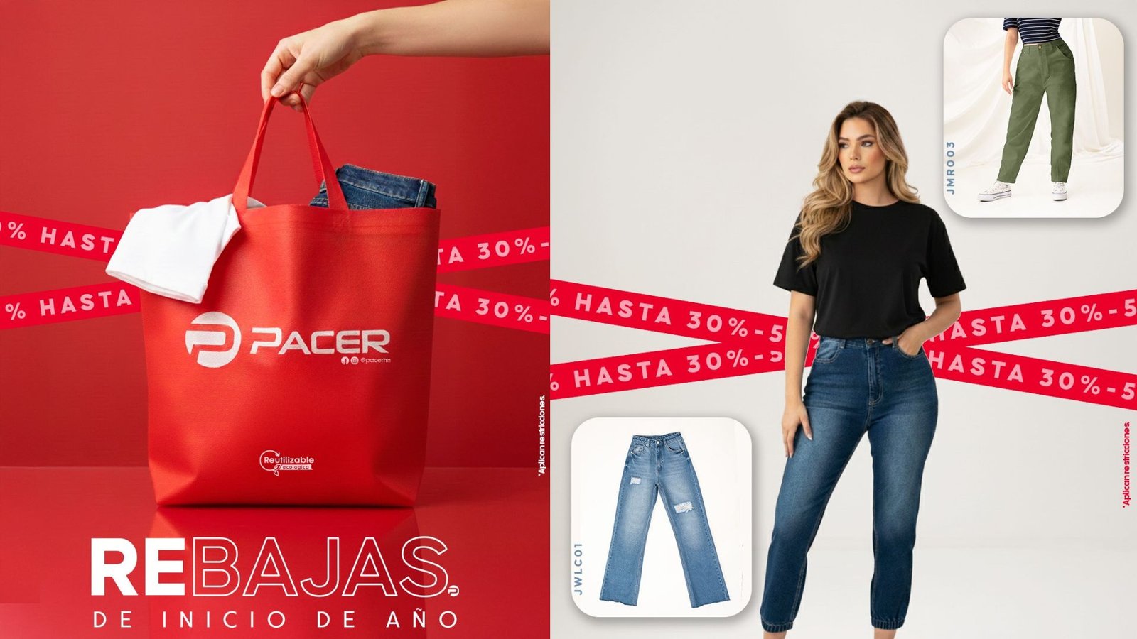 Promociones de inicio de año en PACER Store ubicada en Mall Premier Honduras