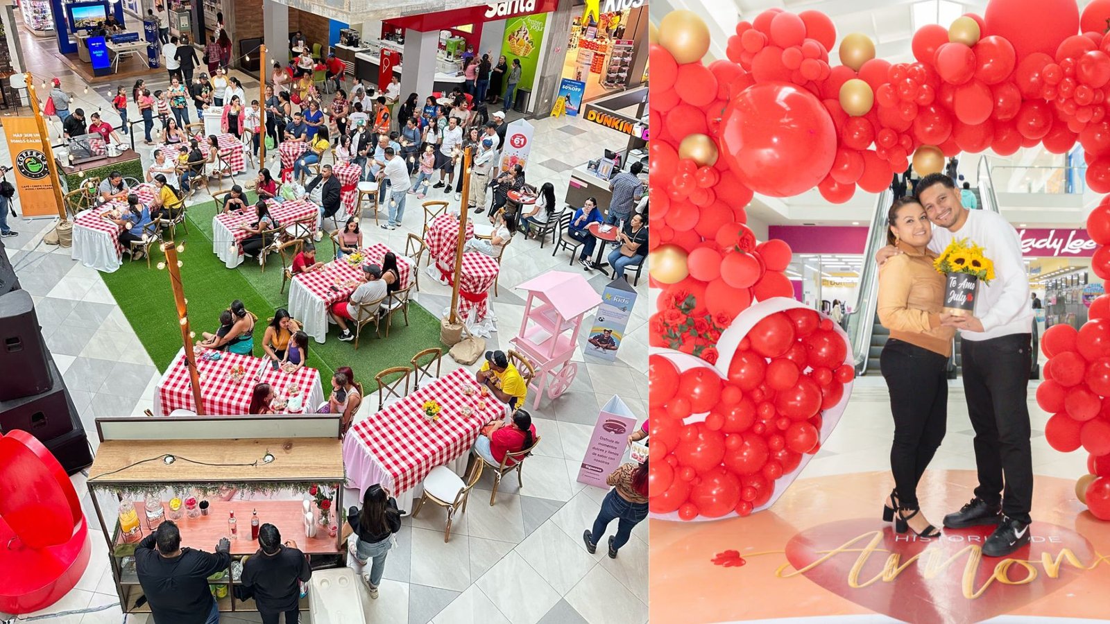 Celebración Picnic and Love en Mall Premier Tegucigalpa con música, cócteles y fotografía instantánea