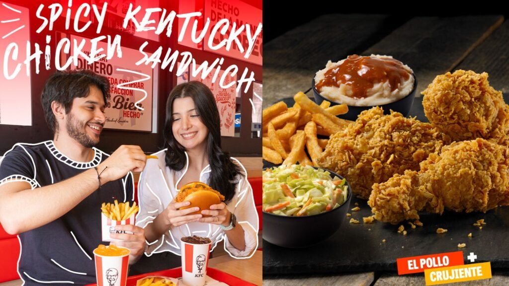 KFC en Mall Premier Tegucigalpa y Plaza Premier El Sauce con pollo frito clásico