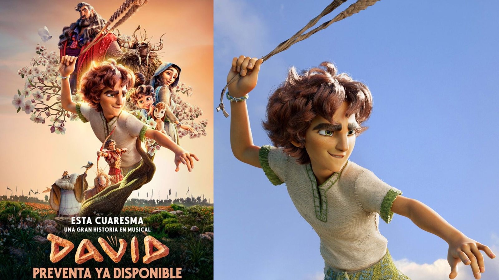 Animación de la película David en Unicines Mall Premier Comayagua.