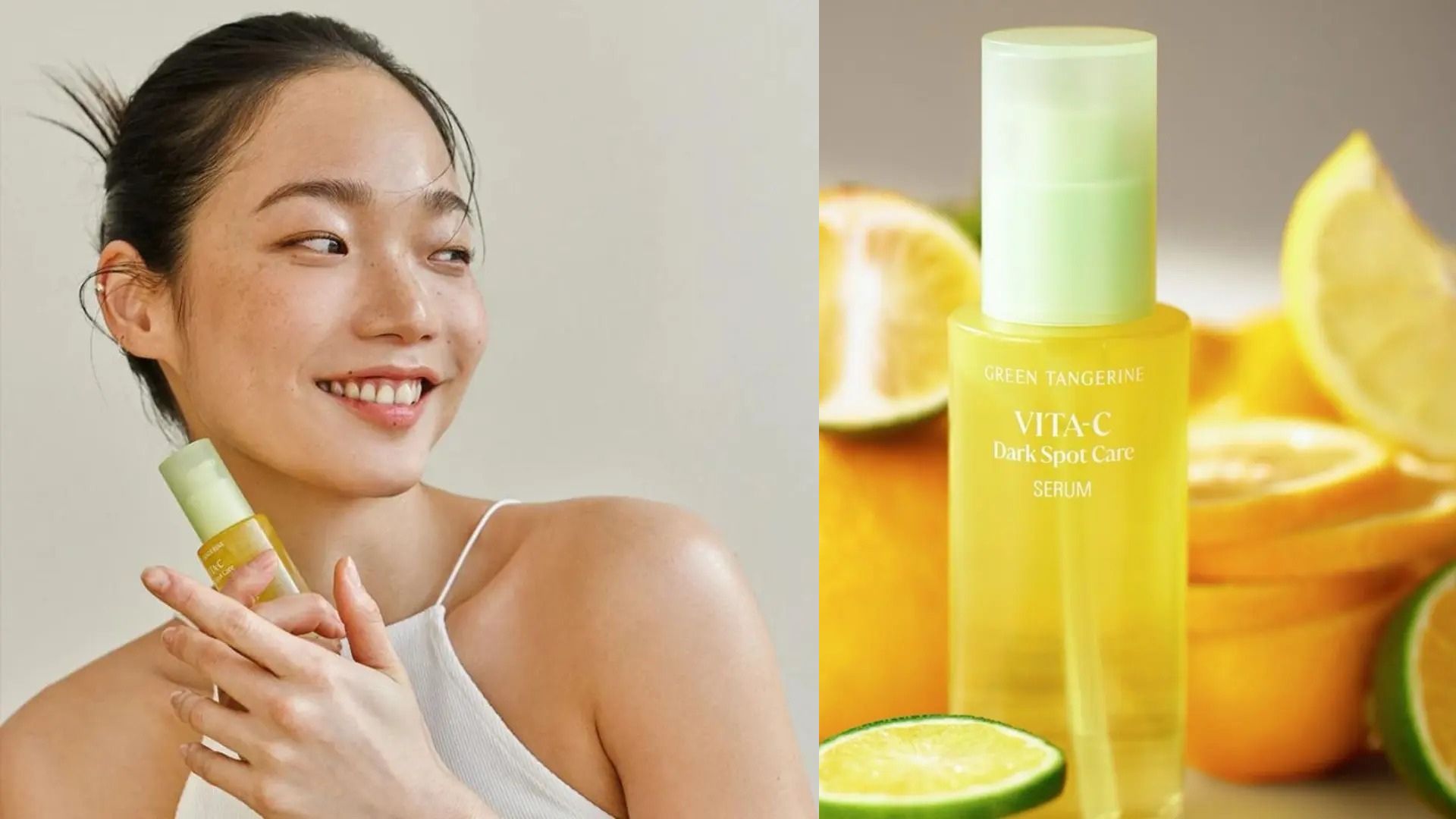 Serum iluminador de mandarina verde Vita-C en Kiosco LigiaStyle de Mall Premier Juticalpa y Catacamas. 