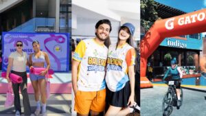 Actividades deportivas en Plaza Premier Honduras con Baleada Run, clases fitness y comunidad participando en eventos con propósito