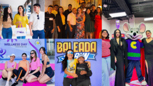 Collage de eventos y actividades en Plaza Premier La Ceiba y Humuya durante sus 20 años de historia