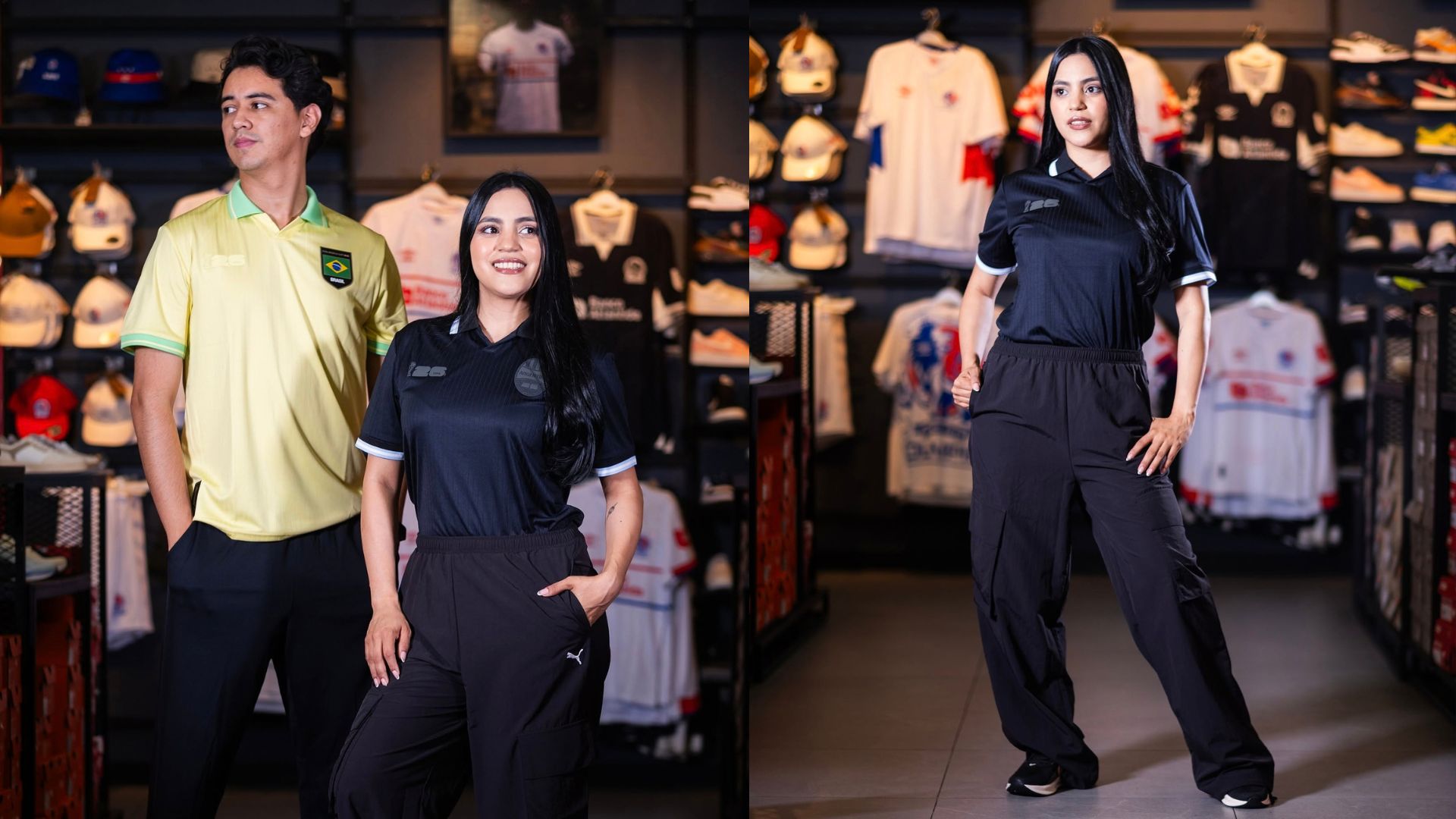 Jóvenes luciendo ropa deportiva de Sportline en Mall Premier Tegucigalpa